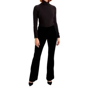Joseph Ribkoff Black Velvet Holiday Trousers
